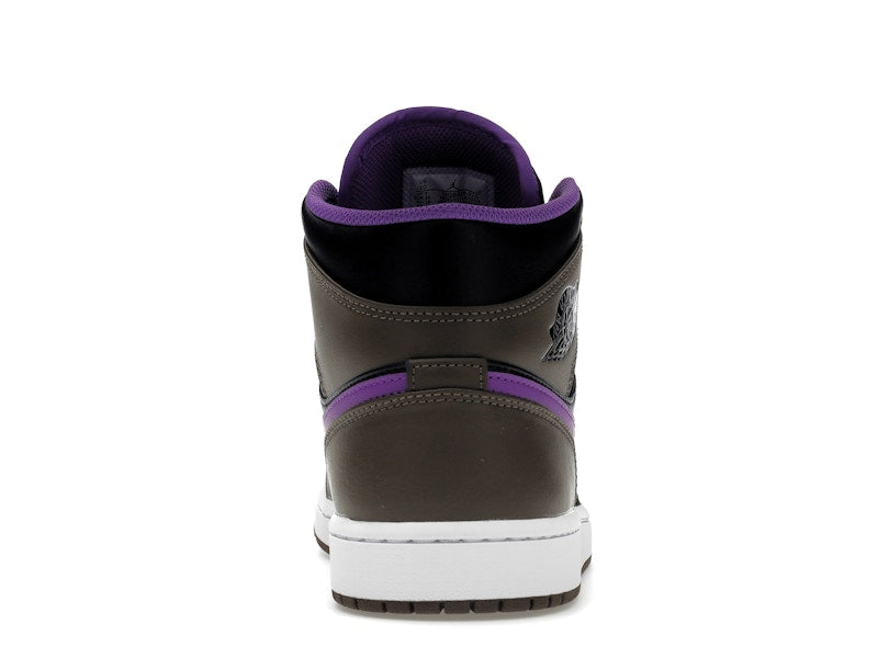 Jordan 1 Mid Purple Mocha