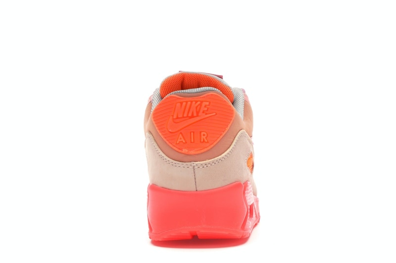 Nike Air Max 90 PRM Platinum Crimson/Bright Purple (Women's)