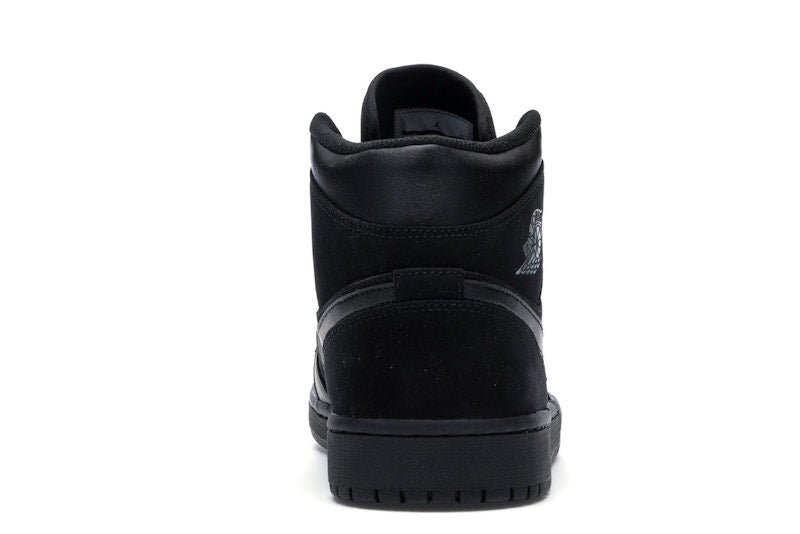 Jordan 1 Mid Triple Black (2018)