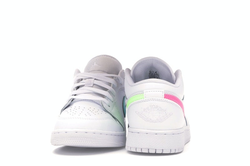 Jordan 1 Low White Neon (GS)