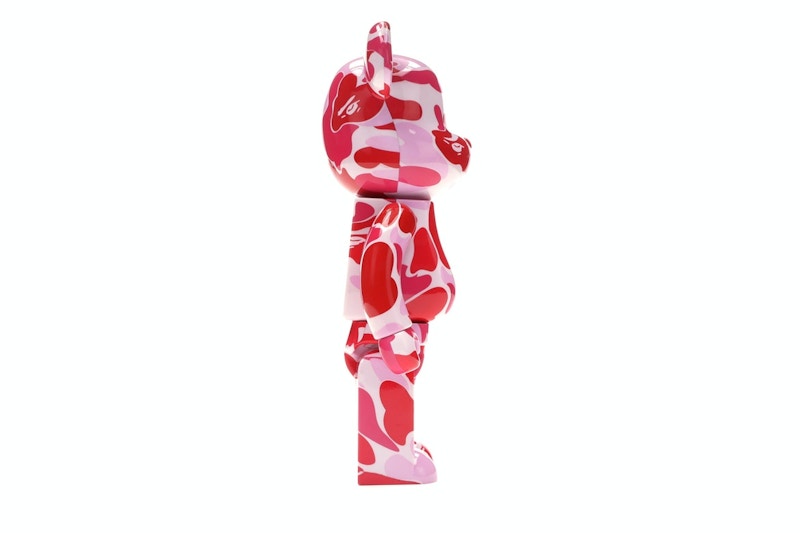 Bearbrick A Bathing Ape ABC Camo 100% & 400% Set Pink
