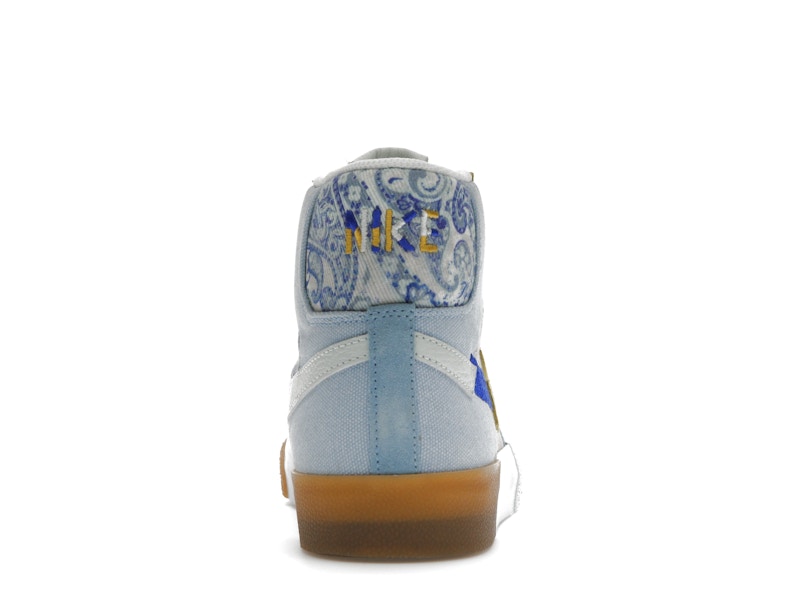Nike SB Zoom Blazer Mid Premium Floral Paisley Boarder Blue