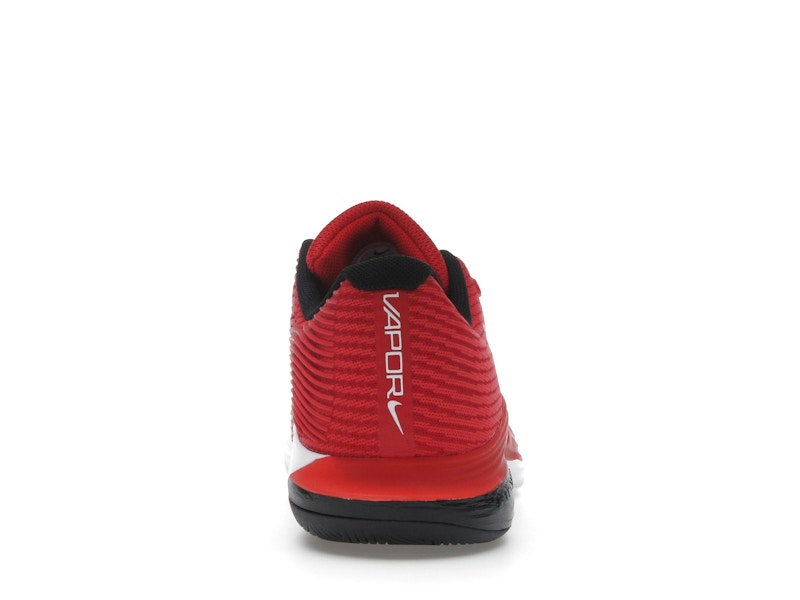 Nike Court Air Zoom Vapor 12 HC University Red Black Gym Red White
