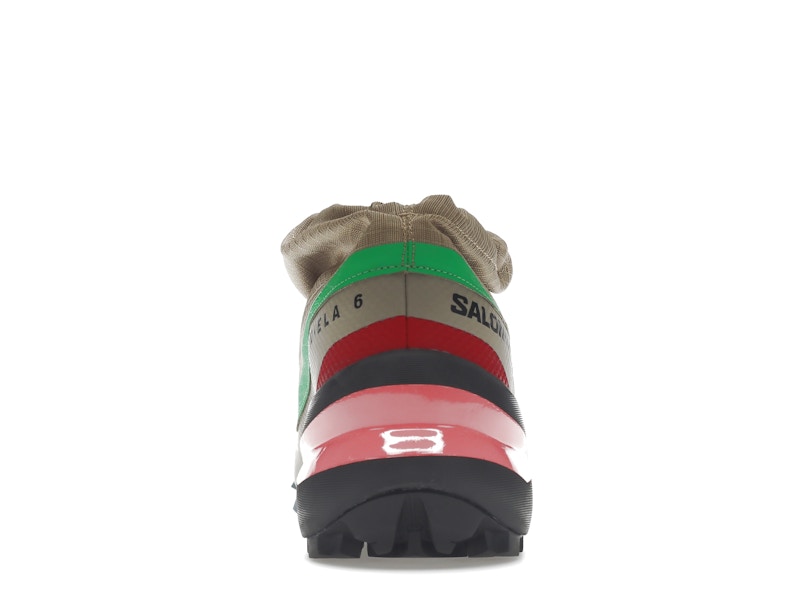 Salomon Cross Low Drawstring MM6 Maison Margiela Kelp Vintage Khaki Bright Green