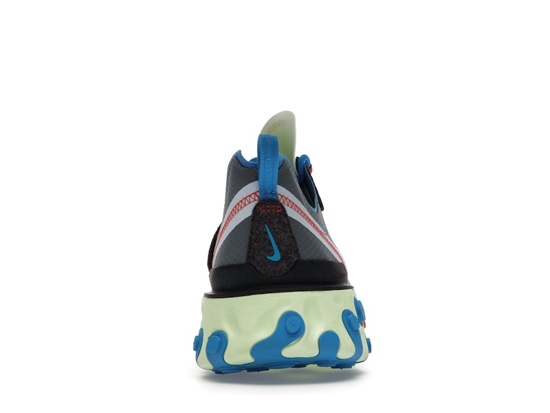 Nike React Element 55 Volt Dark Grey Photo Blue