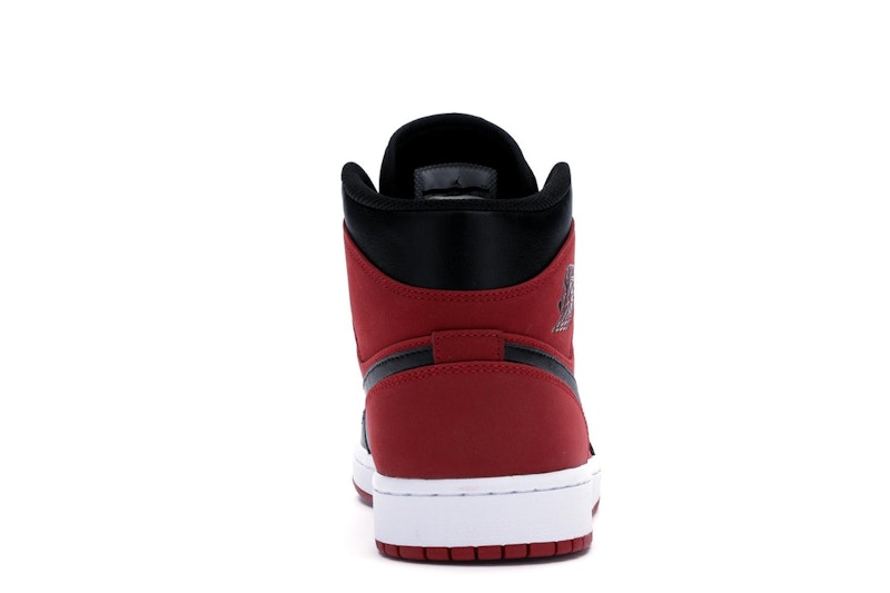 Jordan 1 Mid Gym Red Black
