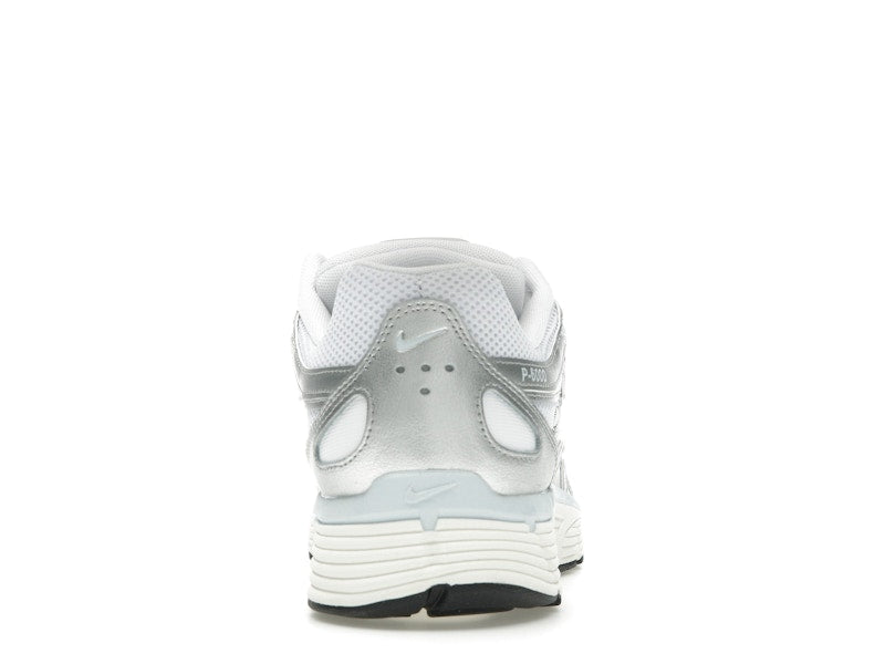 Nike P-6000 White Blue Tint Sail Metallic Silver (Women's)