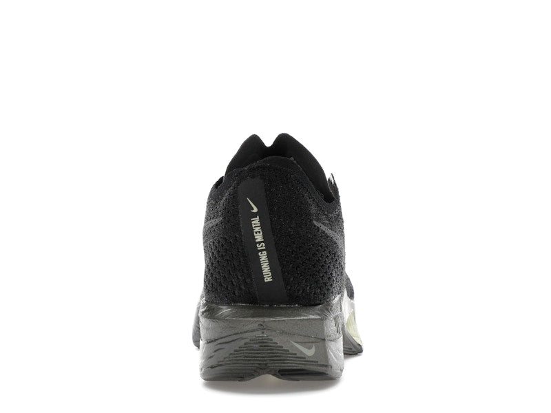 Nike ZoomX Vaporfly 3 Black Olive Aura Metallic Medium Ash