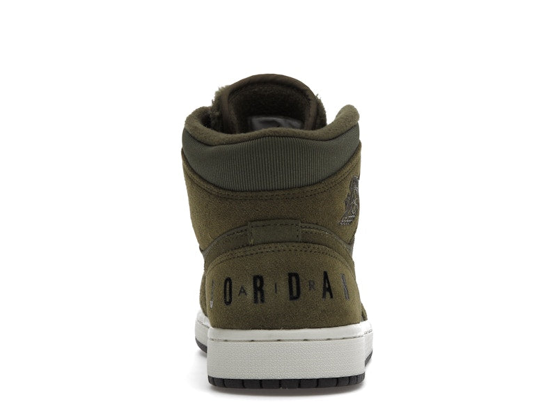 Jordan 1 Mid Olive Canvas (2018)