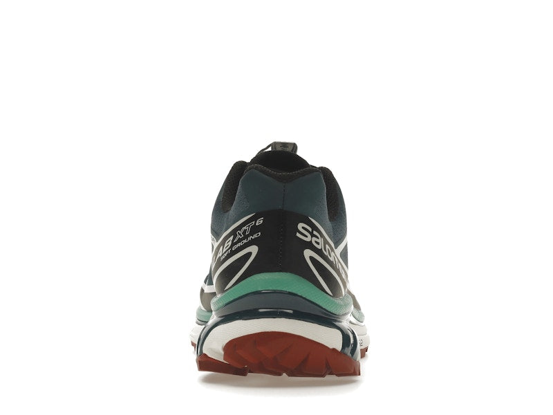 Salomon XT-6 Deep Teal Biking Red