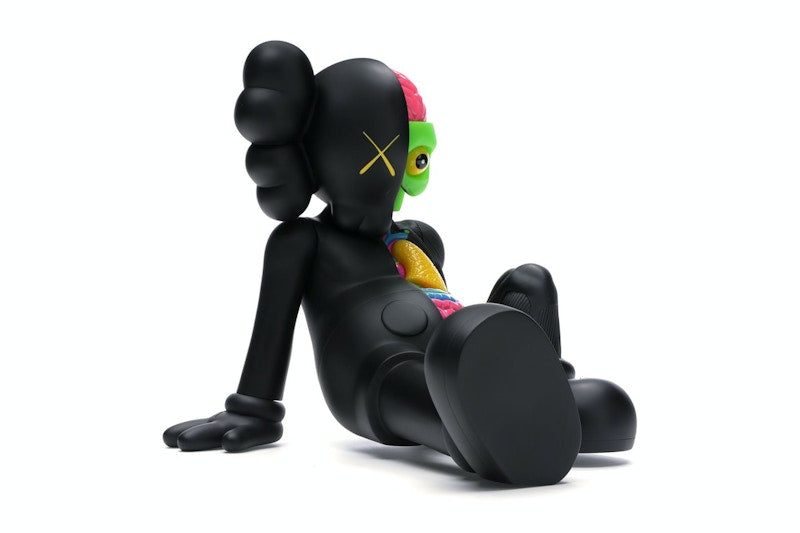 KAWS Resting Place Vinyl Figure Black