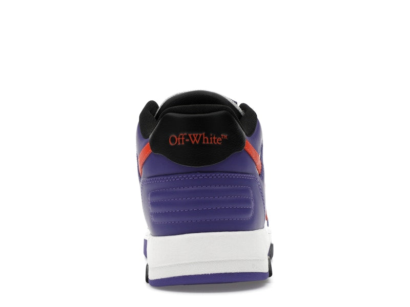 OFF-WHITE Out Of Office OOO Low Tops White Purple Orange