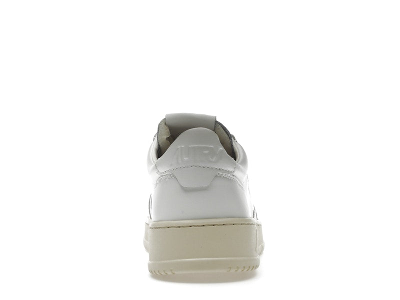 Autry Medalist Leather Low White