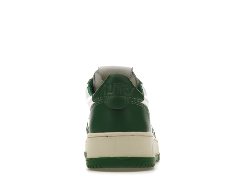Autry Medalist Leather Low Green White
