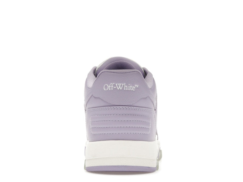OFF-WHITE Out Of Office Calf Leather White Lilac
