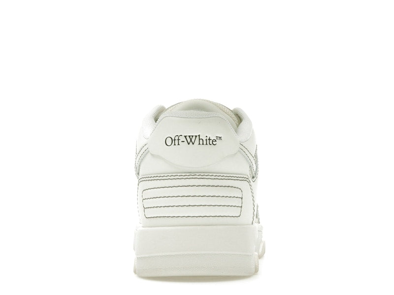 OFF-WHITE Out Of Office OOO Low Tops Cream White