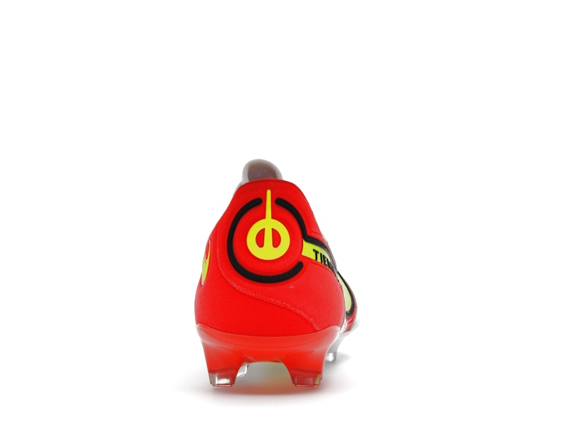 Nike Tiempo Legend 9 Elite FG White Bright Crimson Volt