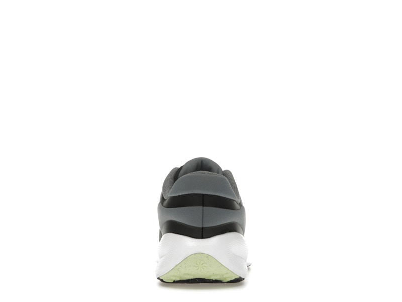 Nike Revolution 7 Black Smoke Grey White Barely Volt (GS)
