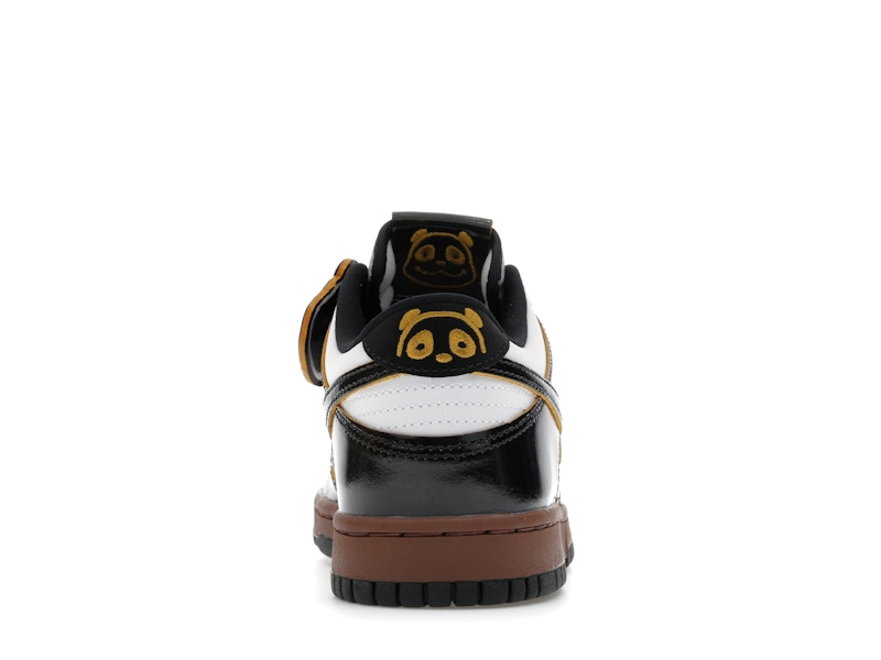 Nike Dunk Low SE Panda-Monium White Black Fauna Brown (GS)