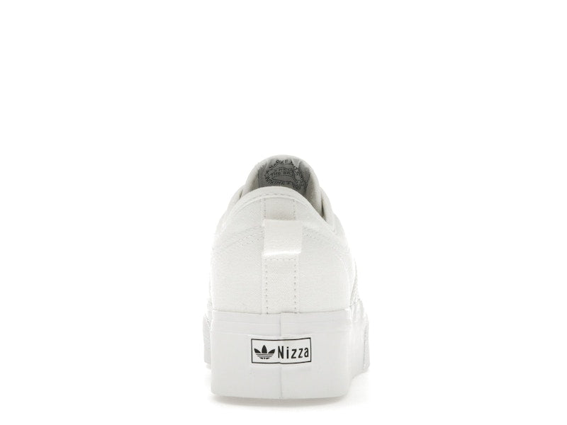 adidas Nizza Platform Triple White (Women's)