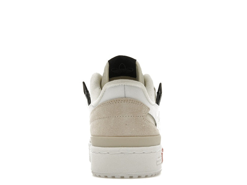 adidas Forum Exhibit Low White Vivid Red