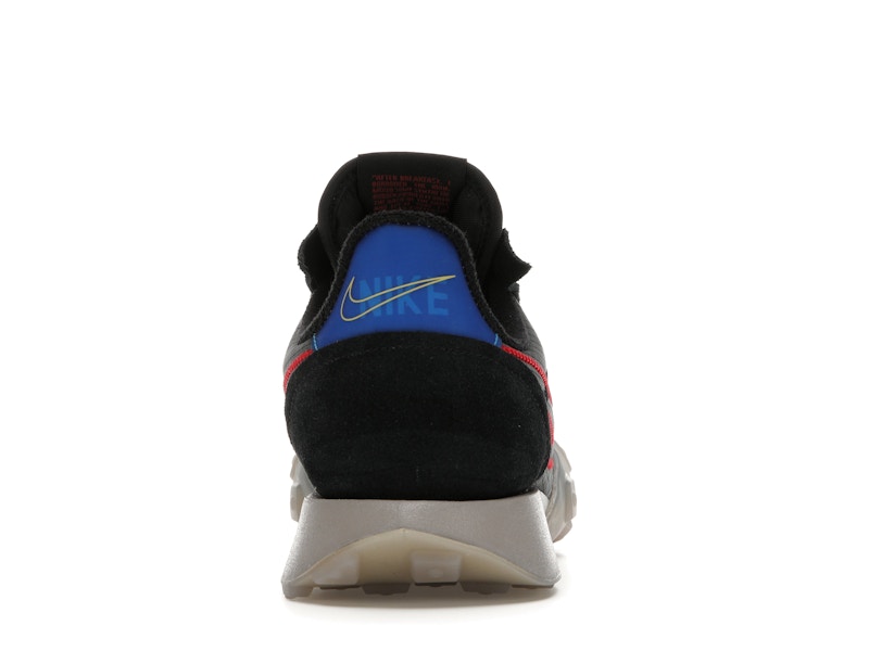 Nike Waffle Racer 2X Black Solar Flare University Red (Women's)