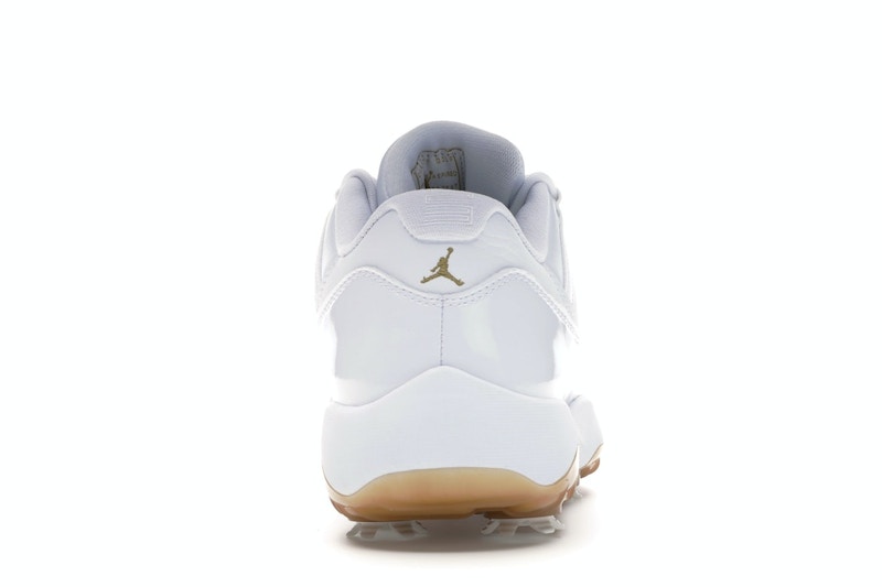 Jordan 11 Retro Low Golf White Metallic Gold