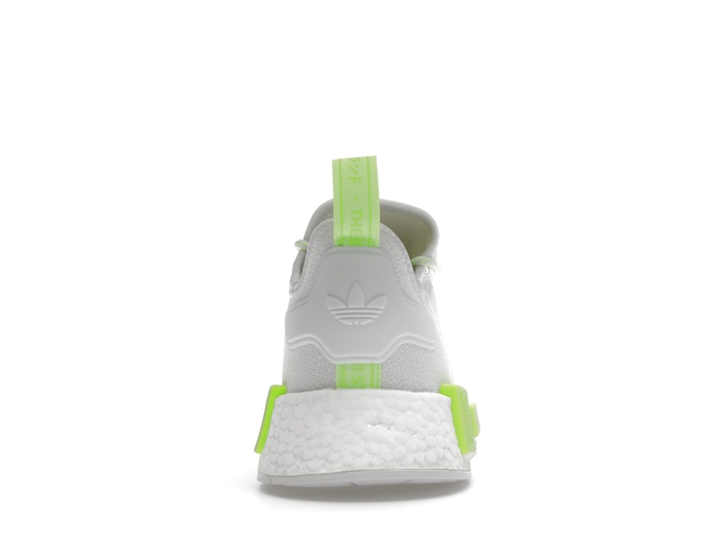 adidas NMD R1 Crystal White Solar Green