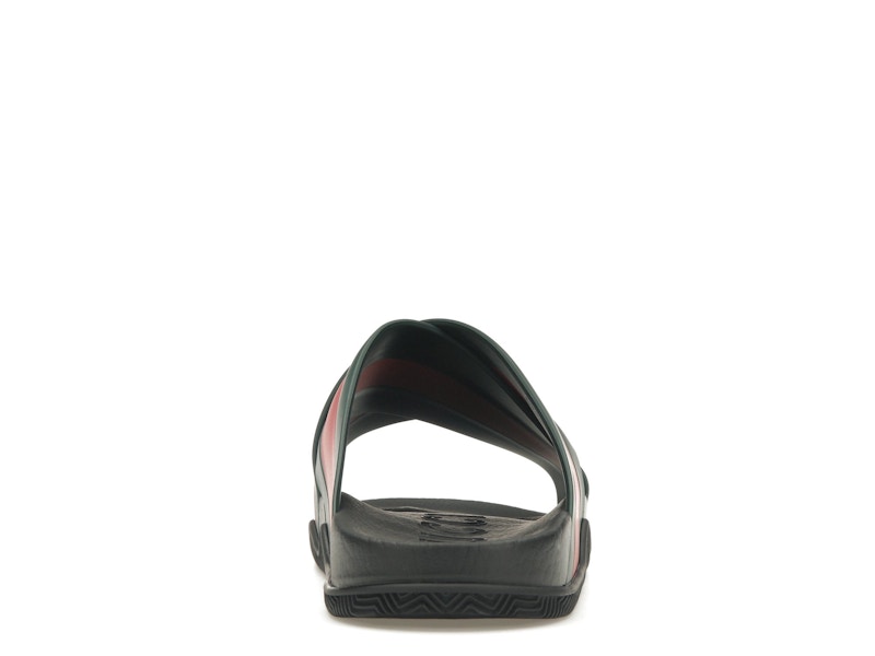Gucci Web Slide Black Rubber