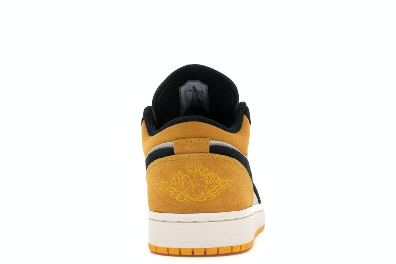 Jordan 1 Low Sail University Gold Black