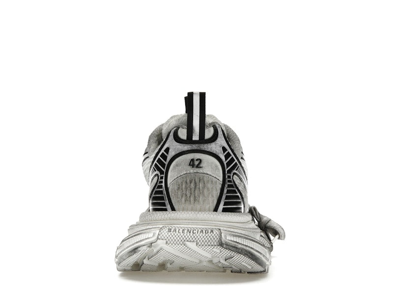 Balenciaga 3XL White Black Distress