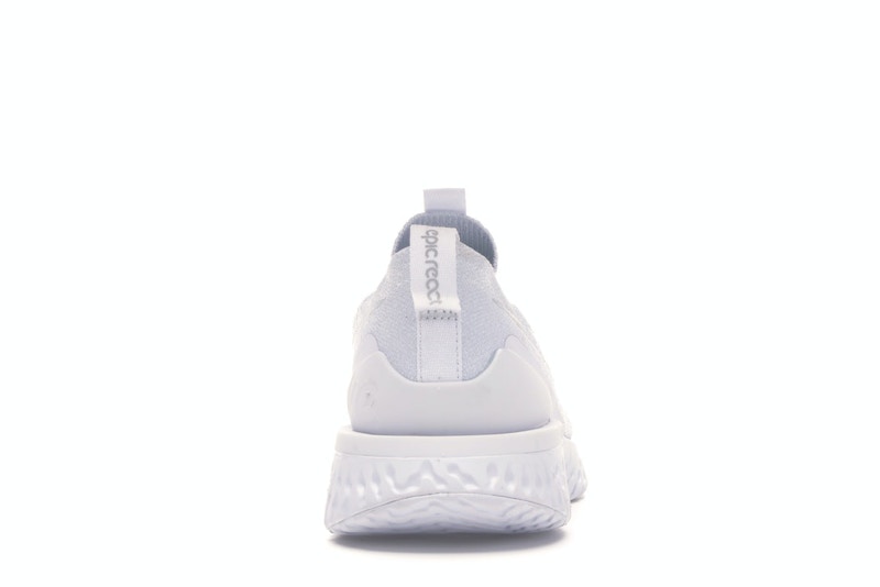 Nike Epic Phantom React Flyknit White Pure Platinum (Women's)
