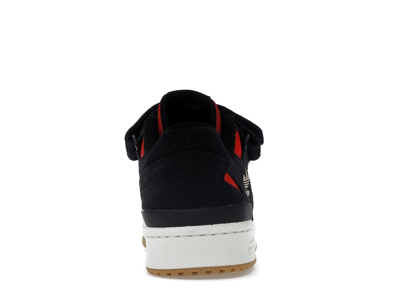 adidas Forum Low Core Black Core Black Vivid Red