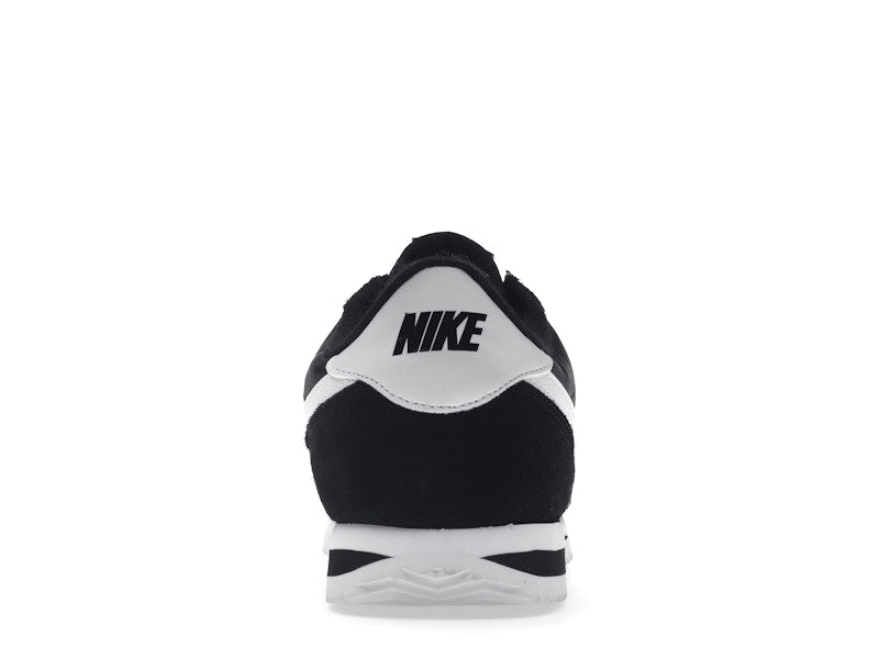 Nike Cortez Basic Nylon Black White-Metallic Silver