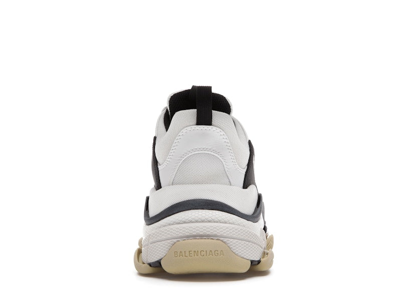 Balenciaga Triple S White Black