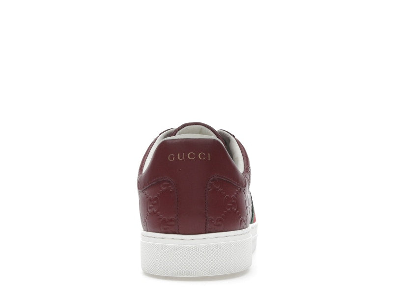 Gucci Ace Web Red Rosso Ancora