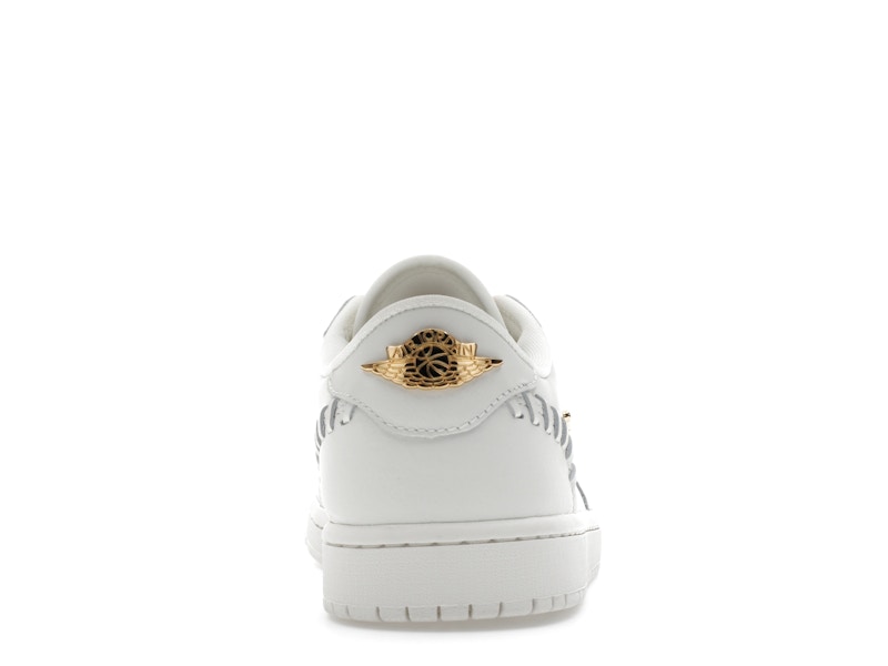 Jordan 1 Low Method of Make Sail Metallic Gold (Women's)