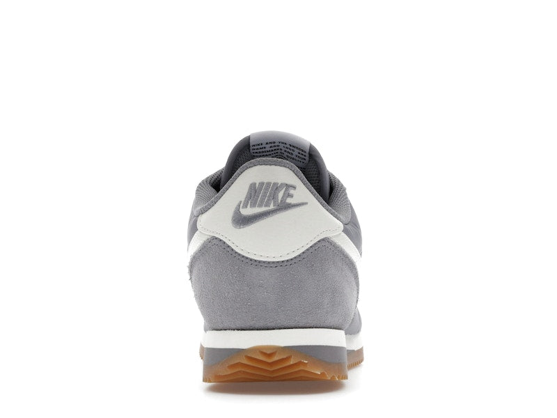 Nike Cortez Textile Cement Grey Gum Light Brown Safety Orange Sail (Women's)