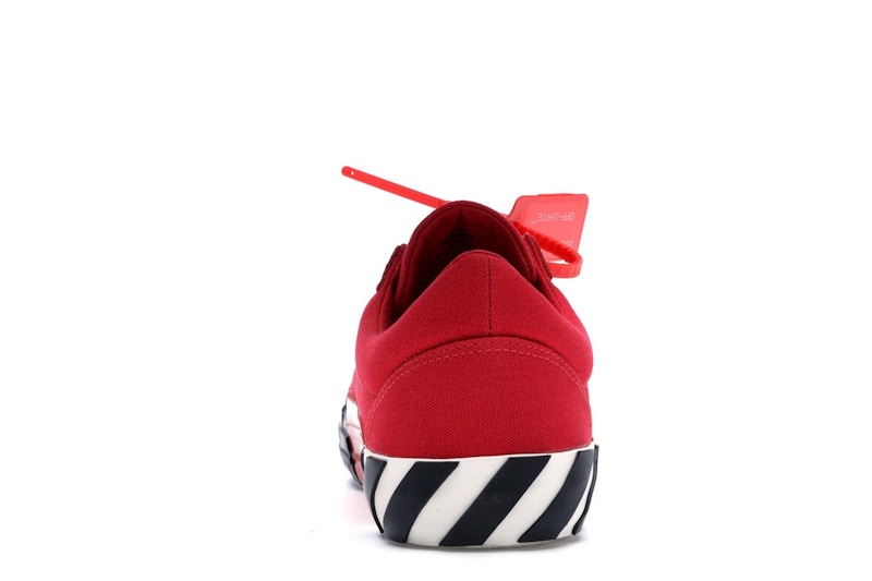 OFF-WHITE Vulc Low Red