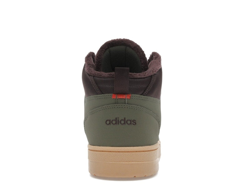 adidas Rapid Court Mid Winterized Olive Strata Shadow Brown Gum