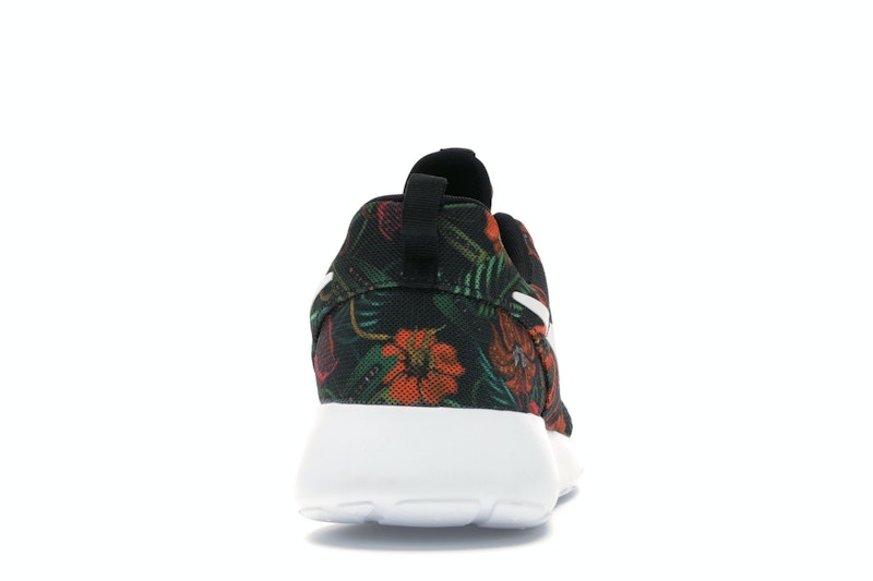 Nike Roshe Run Floral Print Total Orange
