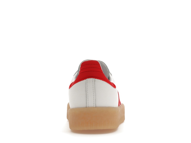 adidas Sambae White Better Scarlet Gum (Women's)