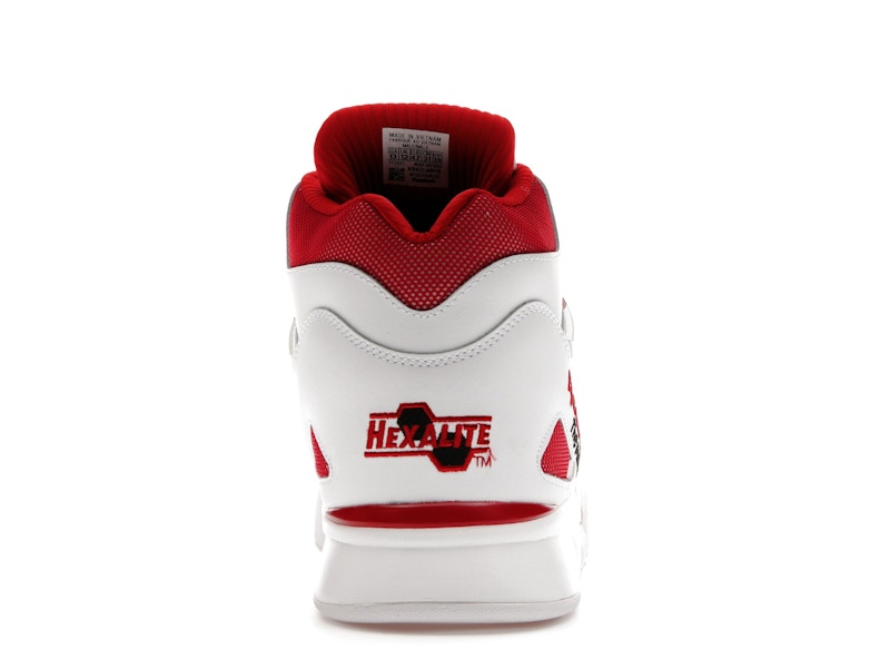 Reebok Pump Omni Zone II White Vector Red