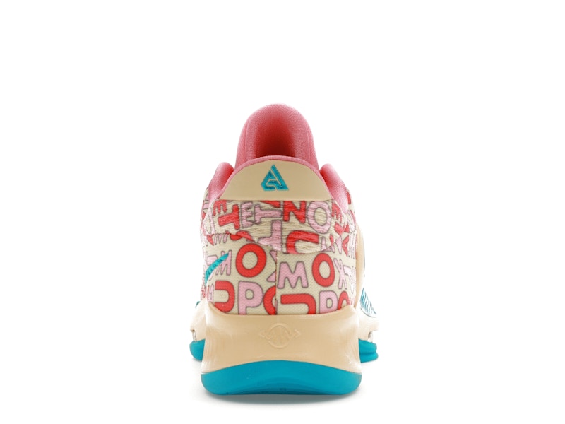Nike Zoom Freak 4 Letter Bros Vanilla Lightning