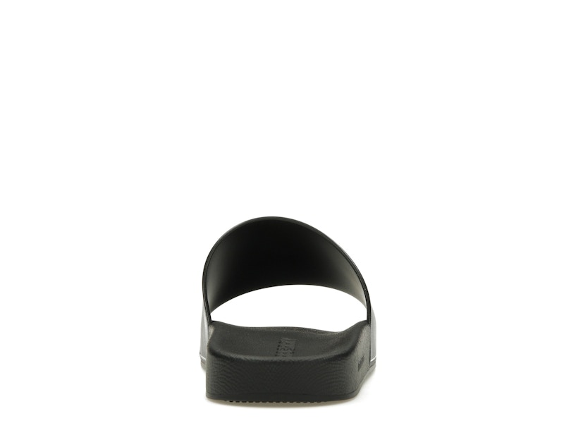 Burberry Check EKD Motif Slide Black