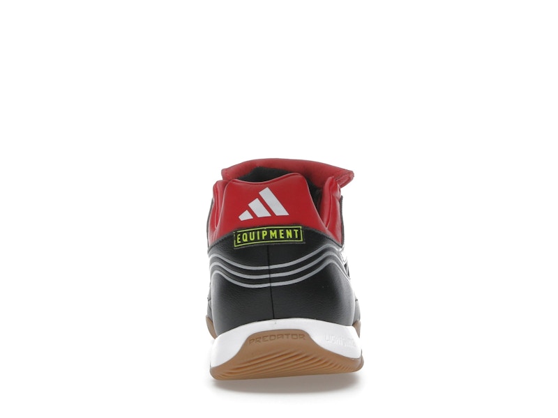 adidas Predator Precision Street Black Silver Vivid Red Made in Germany