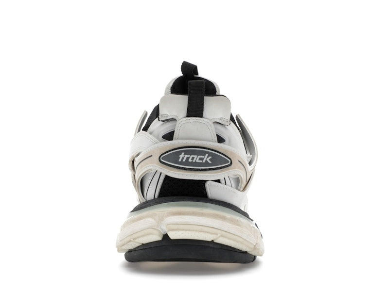 Balenciaga Track Worn Out In White Black