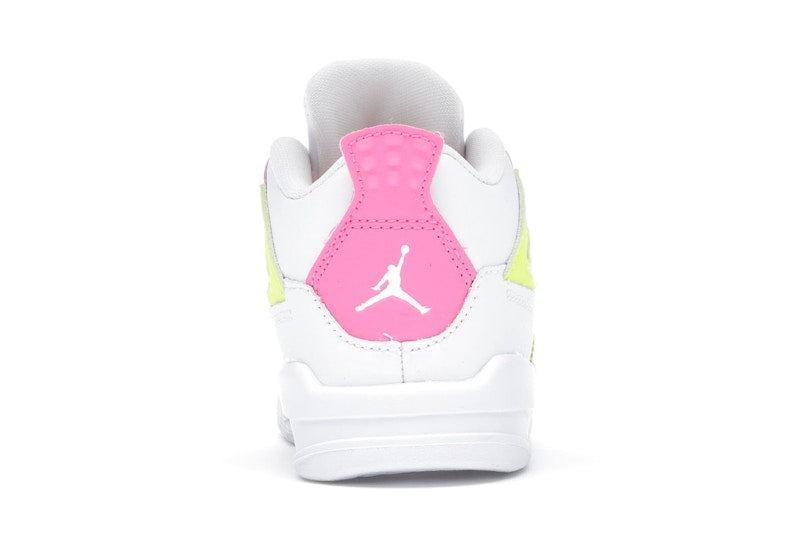 Jordan 4 Retro White Lemon Pink (TD)