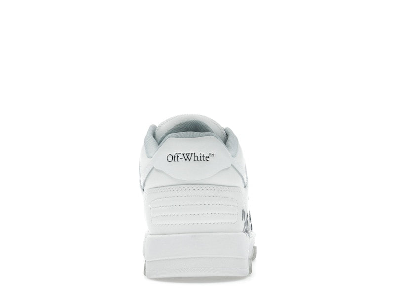 OFF-WHITE Out Of Office OOO Low Tops For Walking White Black (Women's)