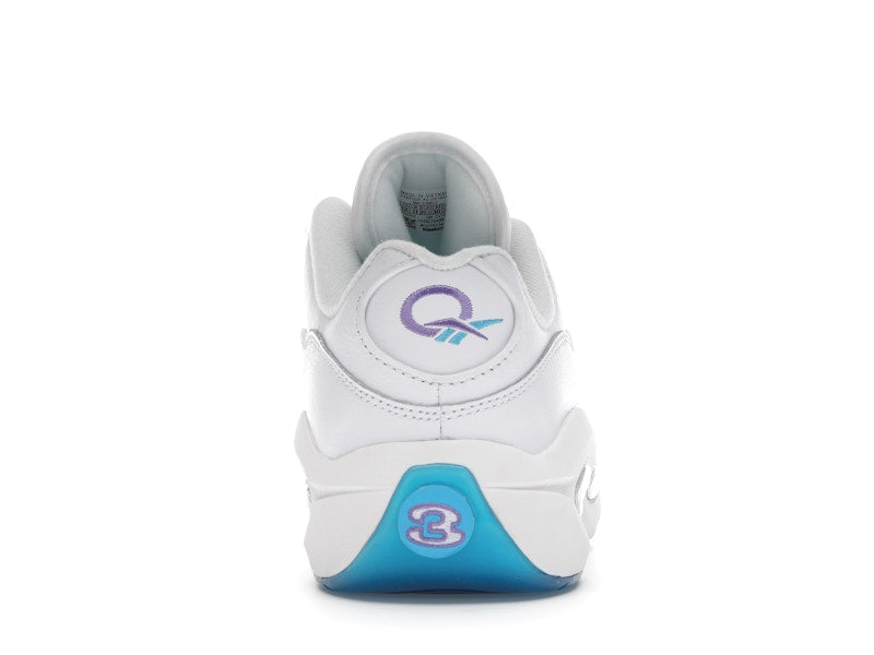 Reebok Question Low Radiant Aqua Hyper Purple